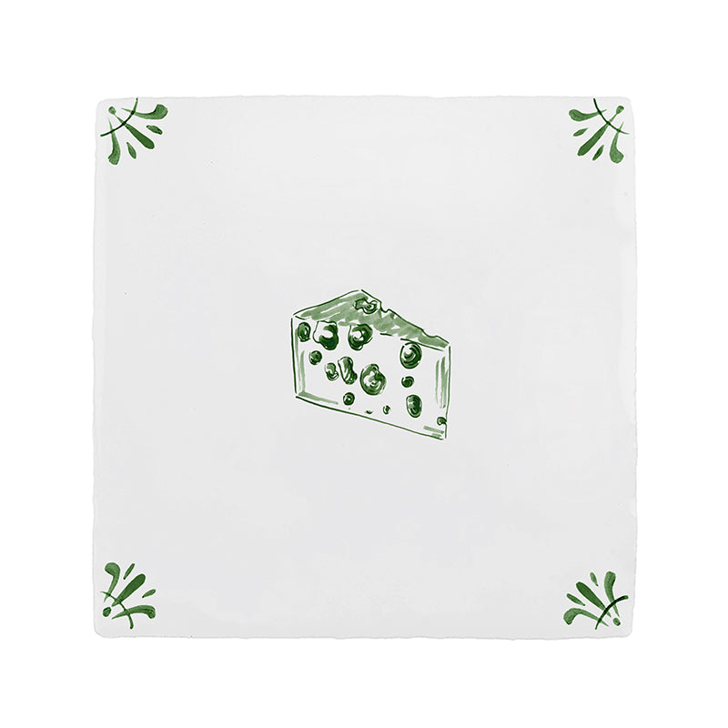 Cheese Delft Tile