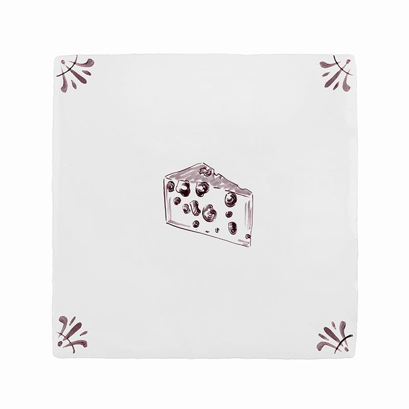 Cheese Delft Tile