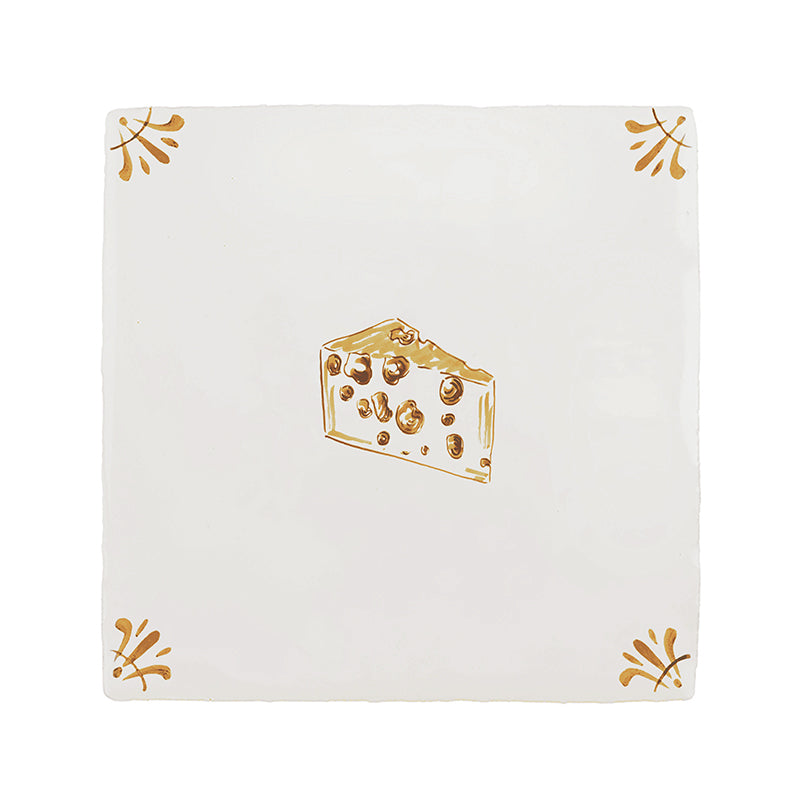 Cheese Delft Tile
