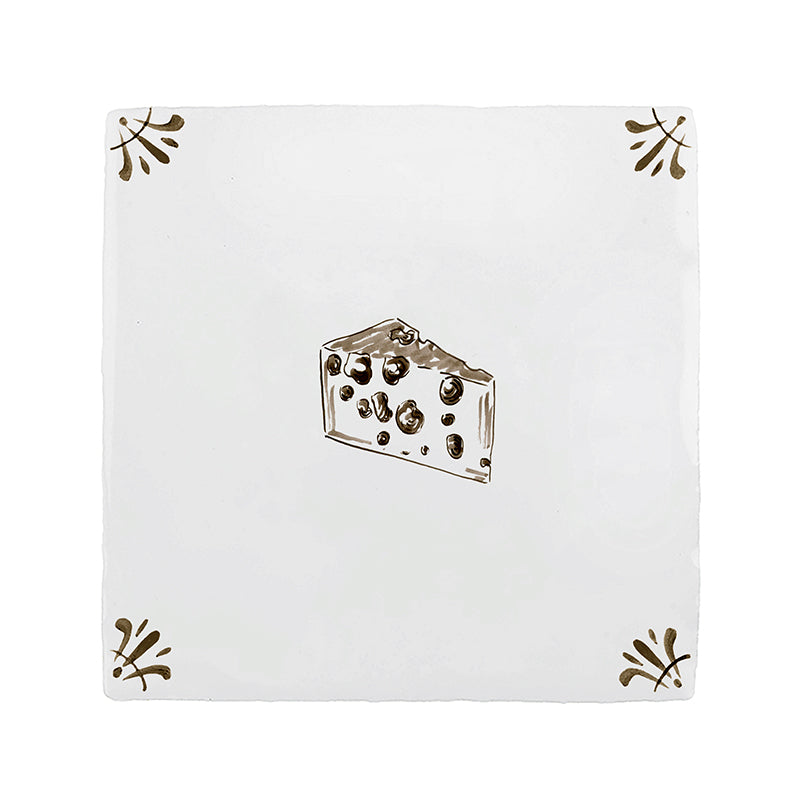 Cheese Delft Tile