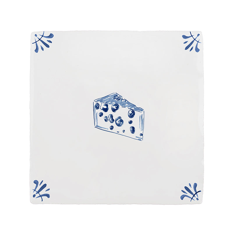 Cheese Delft Tile
