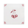 Cherries Delft Tile