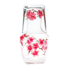 Cherry Blossom Carafe And Tumbler