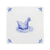 Chicken Delft Tile