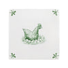 Chicken Delft Tile