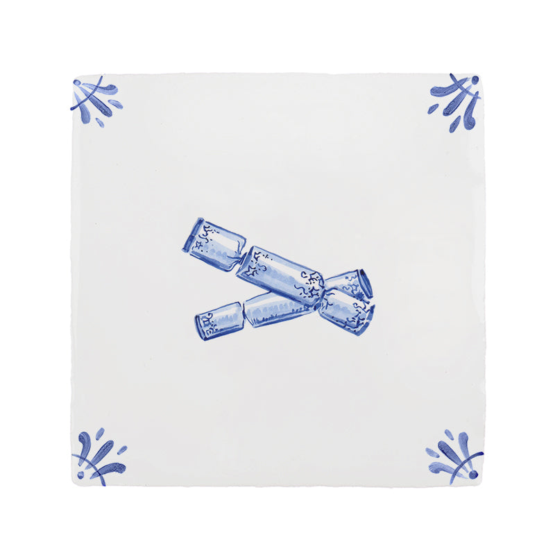 Crackers Delft Tile
