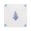 Christmas Tree Delft Tile