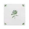 Chrysanthemum Delft Tile
