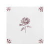Chrysanthemum Delft Tile