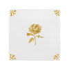 Chrysanthemum Delft Tile