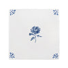 Chrysanthemum Delft Tile
