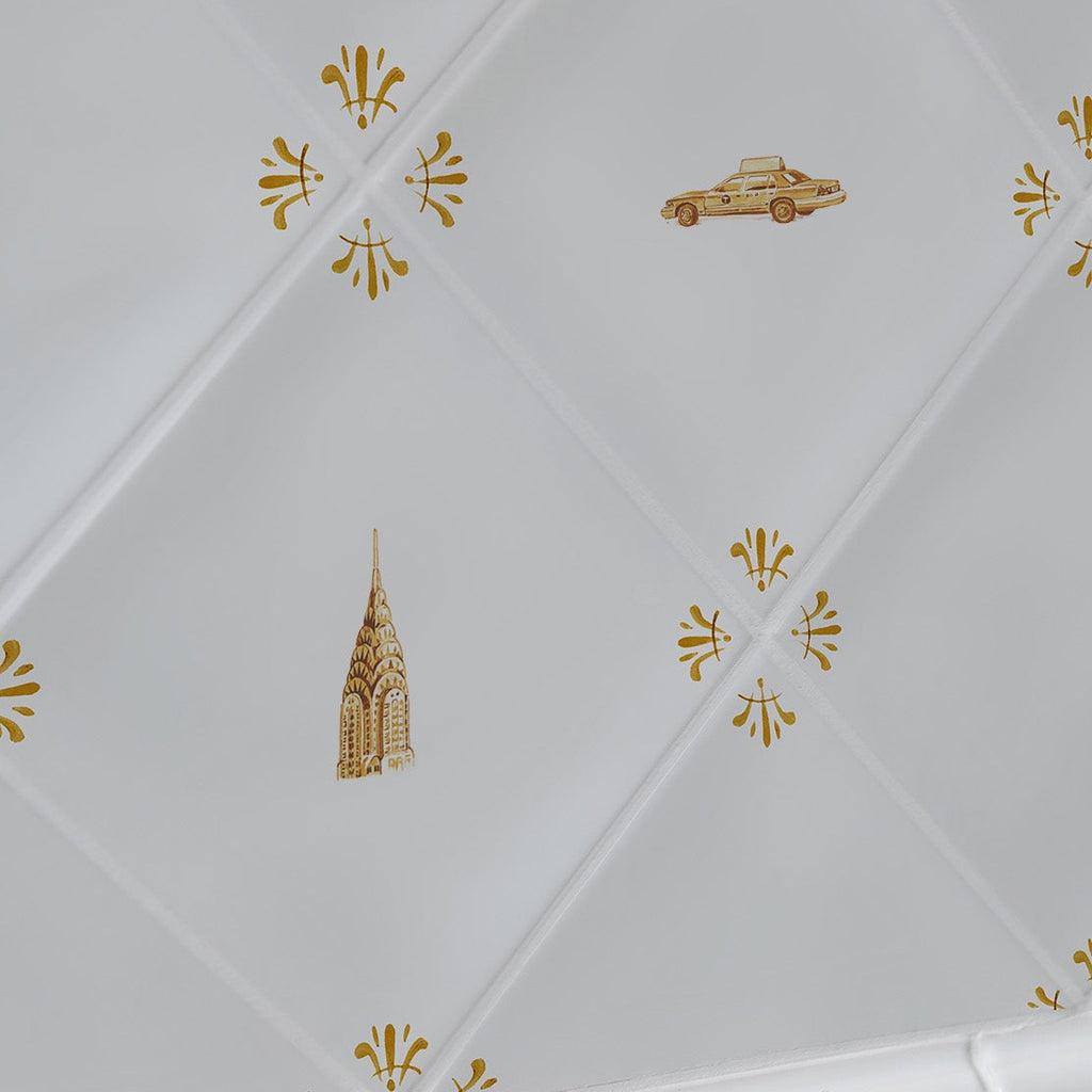 Chrysler Building Delft Tile