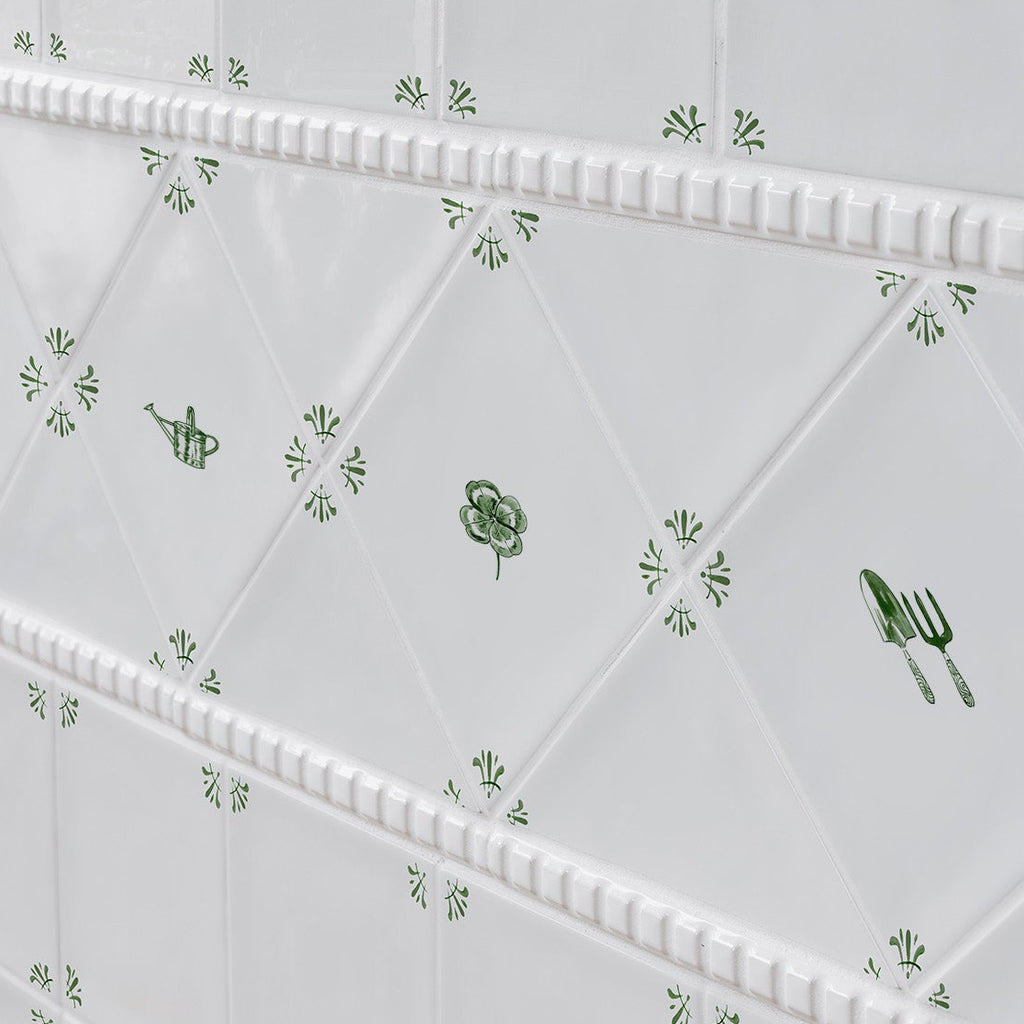 Gardening Tools Delft Tile