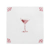 Extra Dirty Martini Delft Tile
