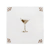 Extra Dirty Martini Delft Tile