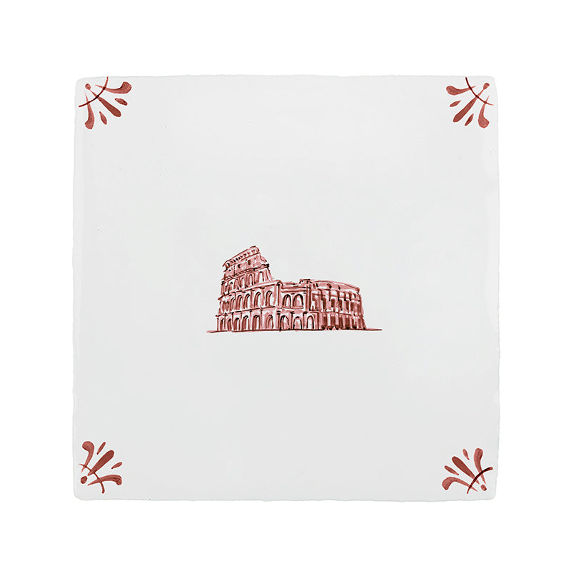 Colosseum Delft Tile