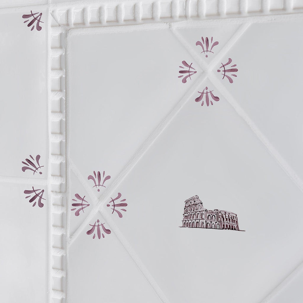 Colosseum Delft Tile