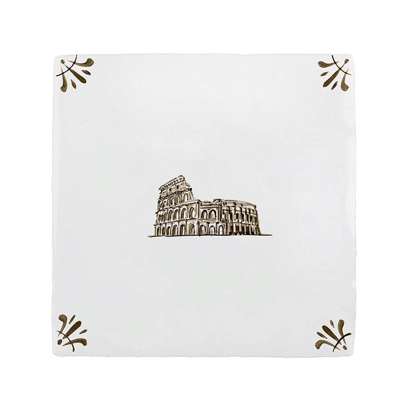 Colosseum Delft Tile