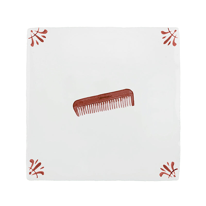 Comb Delft Tile