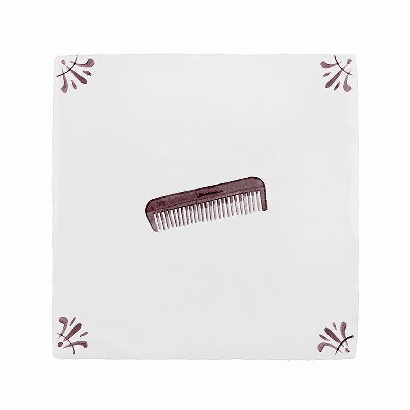 Comb Delft Tile