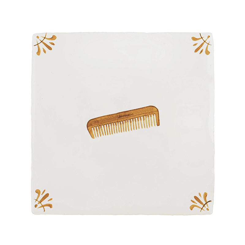 Comb Delft Tile