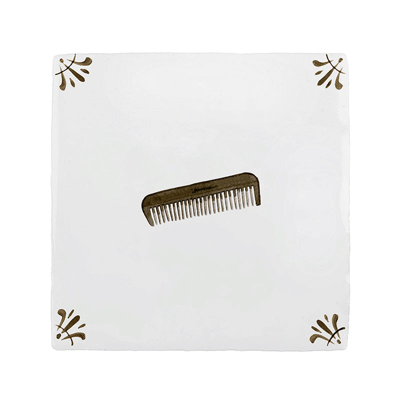 Comb Delft Tile