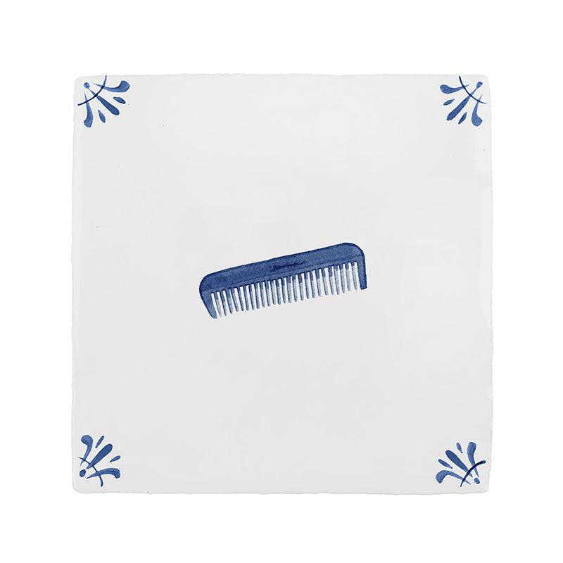 Comb Delft Tile