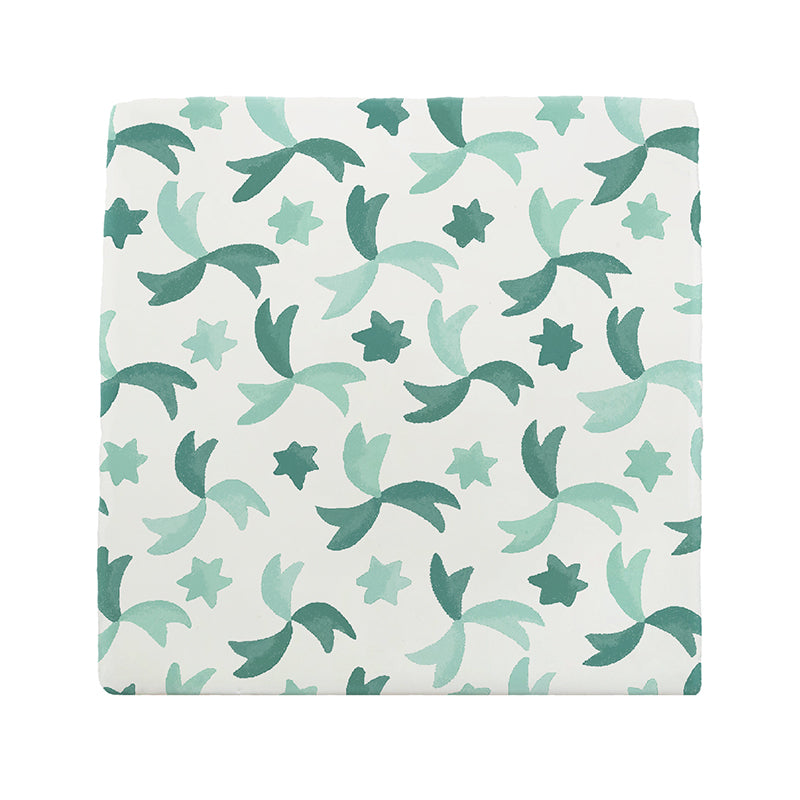 Confetti Tile Sample, Teal