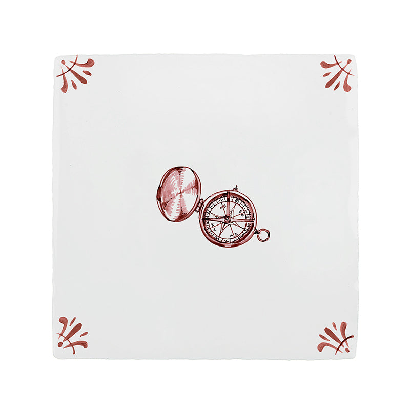 Compass Delft Tile
