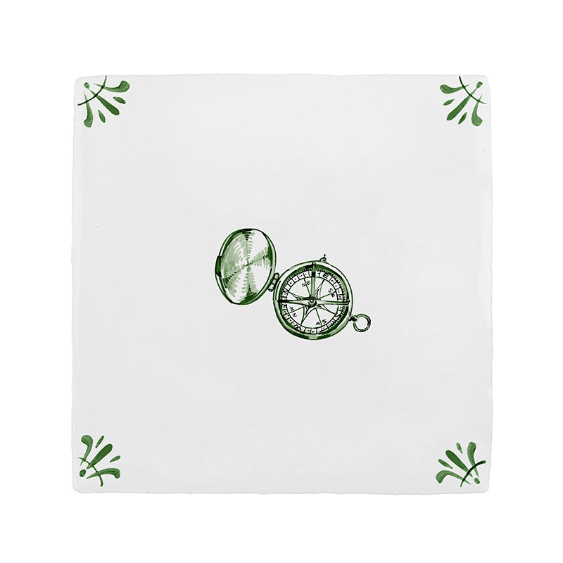 Compass Delft Tile