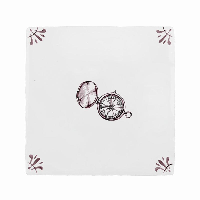 Compass Delft Tile