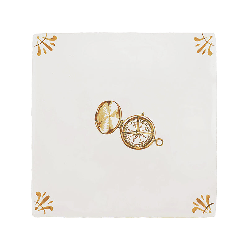 Compass Delft Tile