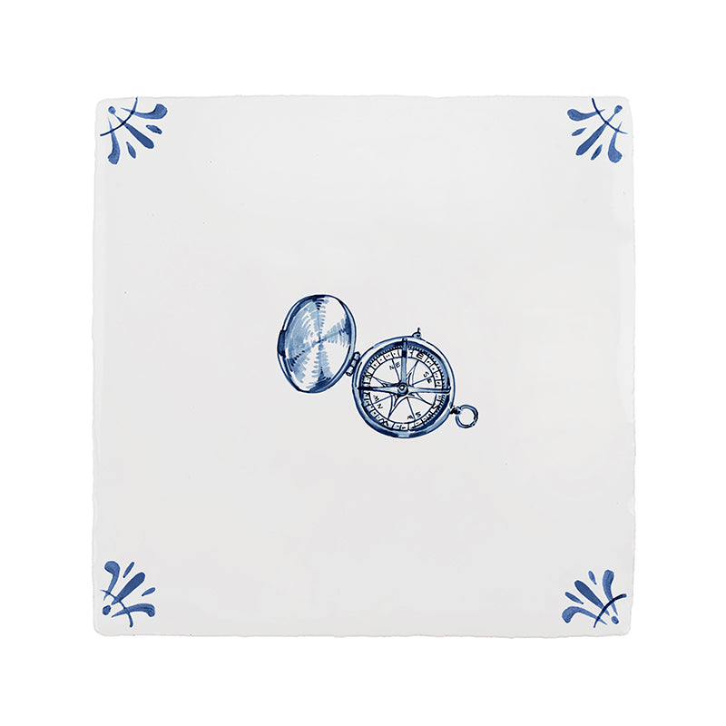 Compass Delft Tile
