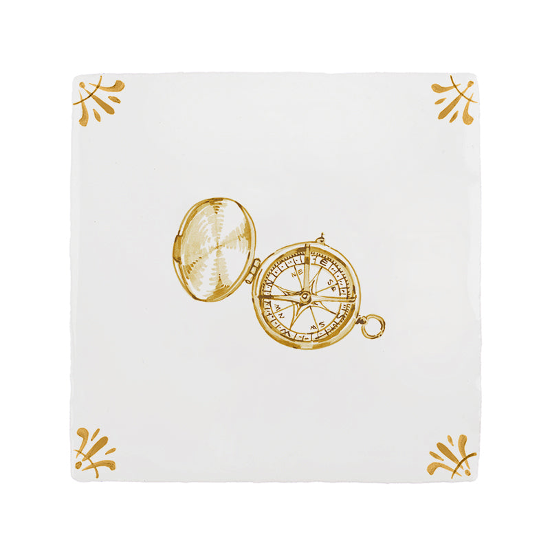 Compass Delft Tile