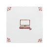 Computer Monitor Delft Tile