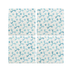 Confetti Tiles, Sky- Set of 4