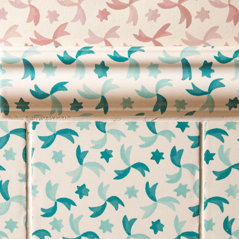 Confetti Dado Trim, Teal