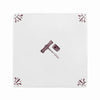 Cork Screw Delft Tile