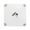 Cork Screw Delft Tile
