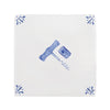 Cork Screw Delft Tile