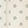 Decorative tiles with a corner floral design on a white background