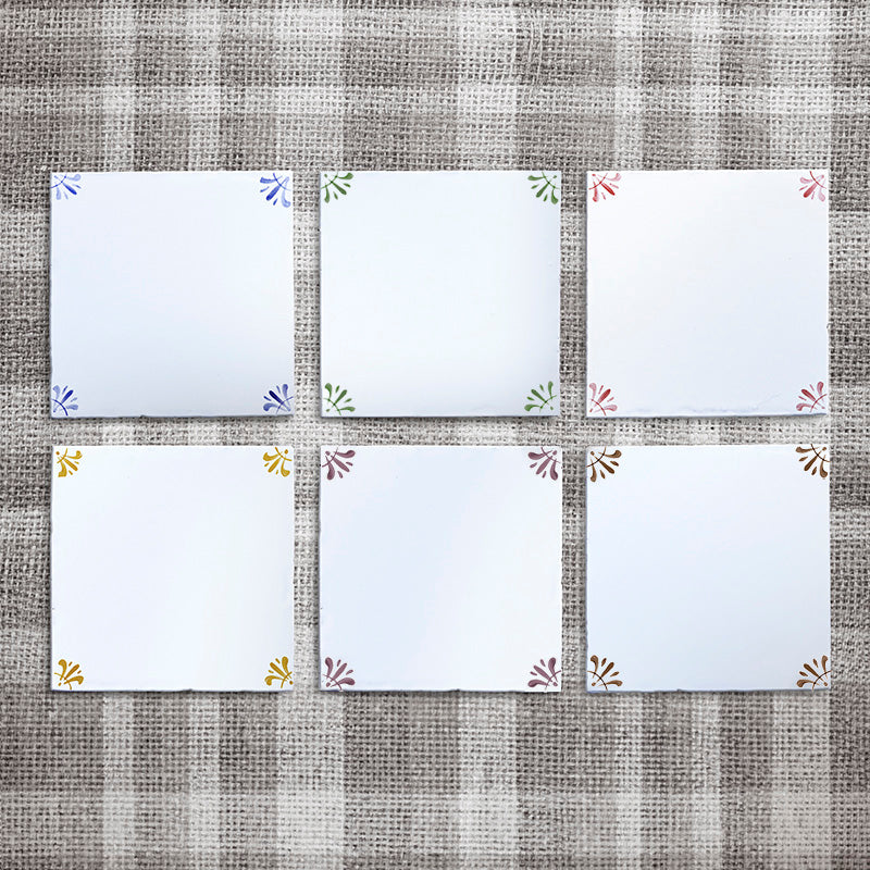 Corners Only Delft Tile