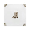 Cowboy Boots Delft Tile