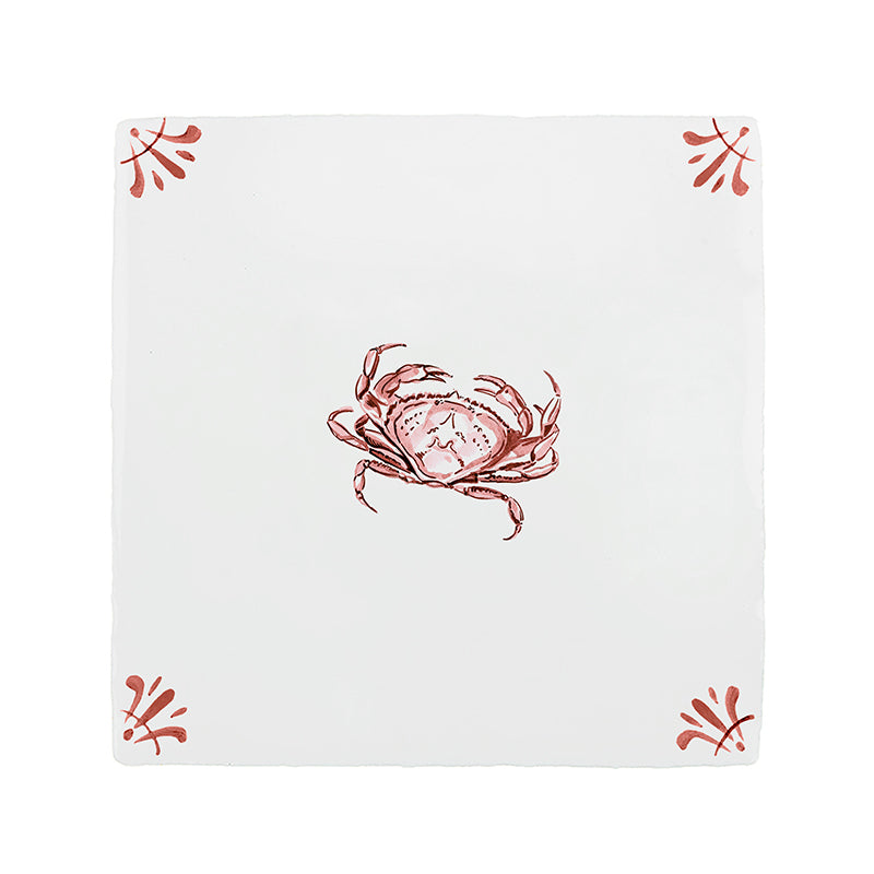 Crab Delft Tile