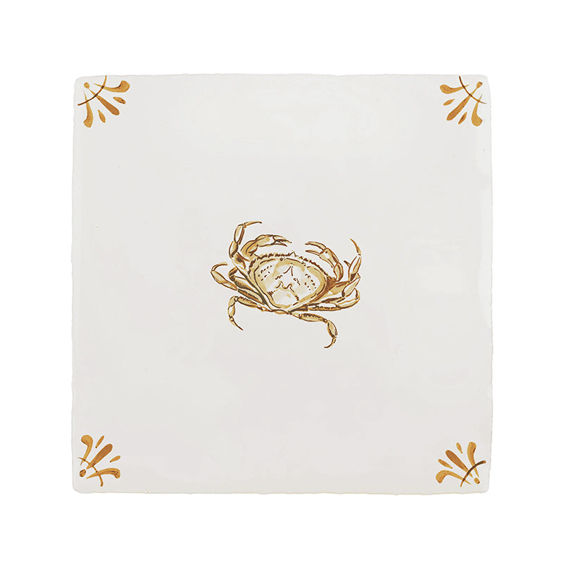 Crab Delft Tile