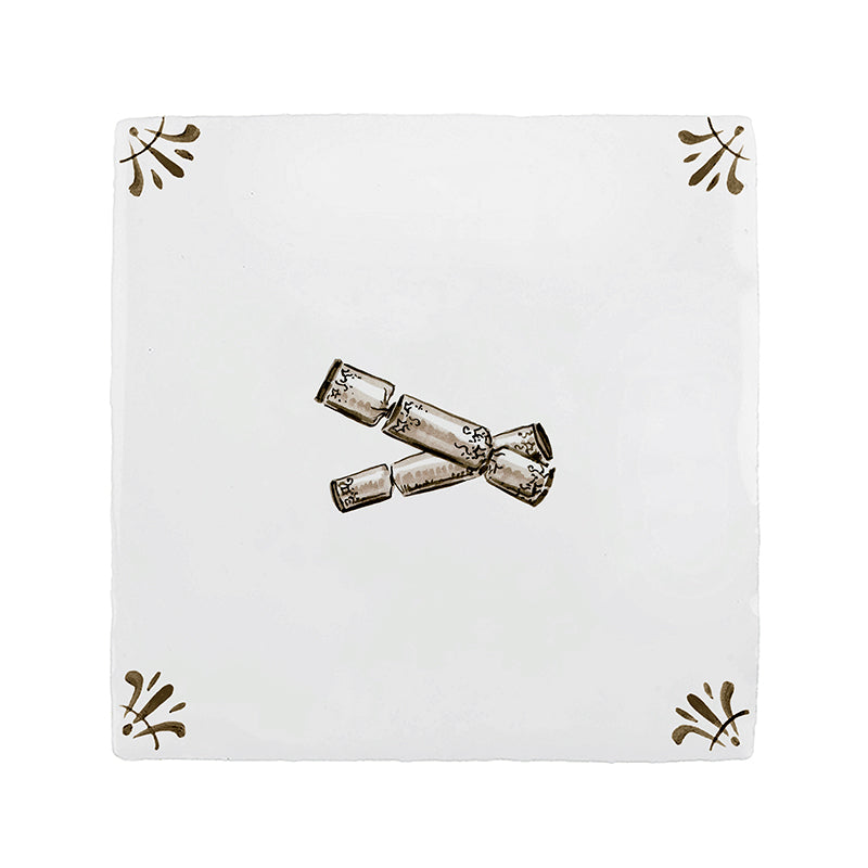 Crackers Delft Tile