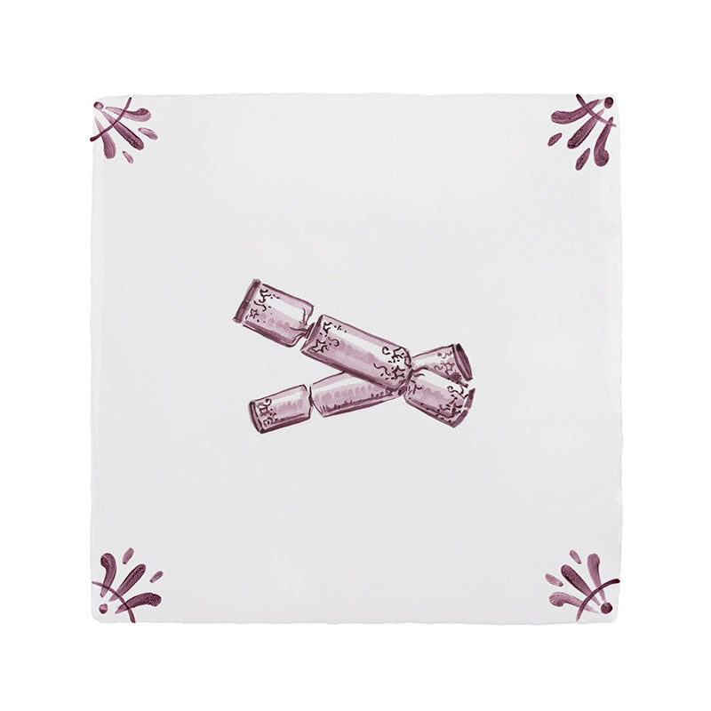 Crackers Delft Tile