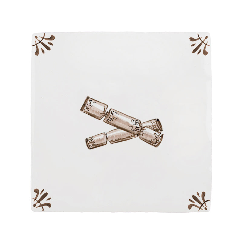Crackers Delft Tile