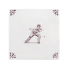 Cricketer Delft Tile