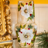 Christmas Flower Carafe and Tumbler
